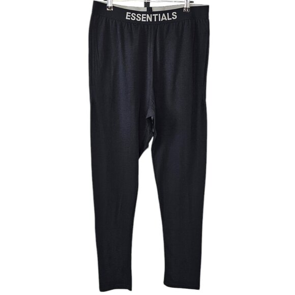 Essentials Fear of God Men's Black Lounge Pants - Size Medium - Picture 1 of 9
